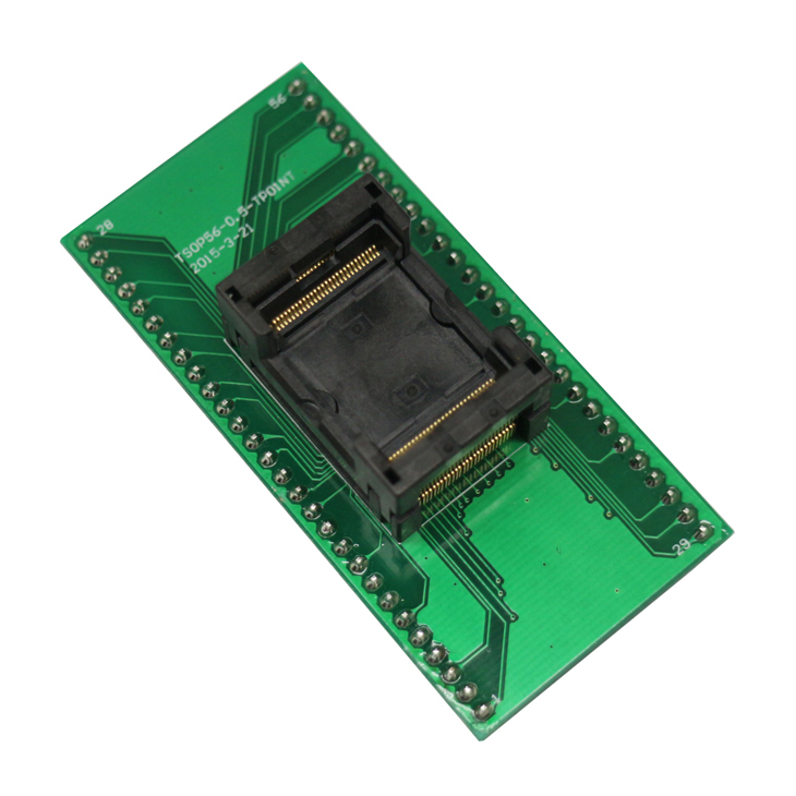 ANDK TSOP56 Opentop Programming Socket 0.5 IC Test Socket Flash Burn in Socket Adapter High Quality Eletronic