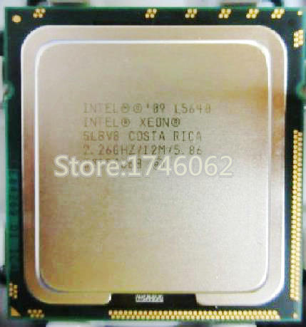  Xeon L5640 12  2.26  60  LGA1366     