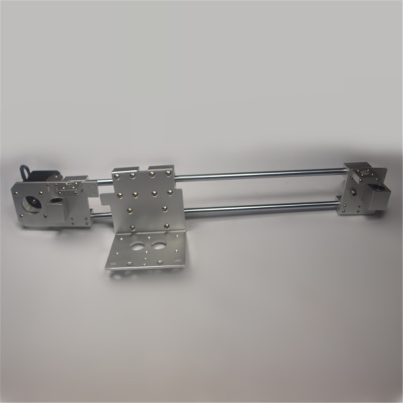 Reprap Prusa i3 3D printer aluminum alloy all metal dual extruder X carriage X end idler