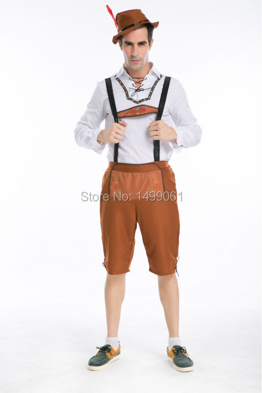 Halloween costumes for men Oktoberfest cosplay costume men german beer