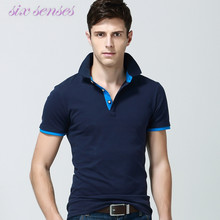Plus Size 4XL New 2016 Men’s Brand Polo Shirt Mens Polos Male Cotton Short Sleeved Business&Casual For Man SL0162