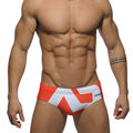 now man s Brand swimming sexy low waist briefs swimwear shorts trunk boxers patchwork color hot