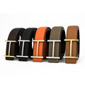 High Quality Mens Leather Belts Luxury H Smooth Buckle Belts For Men 5 Colors Litchi Grain
