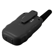 T 388 2pcs Dual Black Adjustable Mini Portable Multi Channels 2 Way LCD 3KM UHF Car