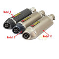 ID 51mm universal muffler motorcycle yoshimura motocicleta silenciador de escape escapamento de moto 150cc dirt bike