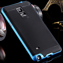Note 4 Hybrid Armor Case Fashion TPU Plastic Frame Hard Case For Samsung Galaxy Note 4