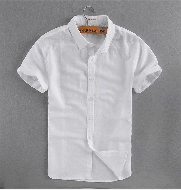 Novedad De 2017 Camisa Blanca De Manga Corta Para Hombre Camisa Informal De Algodon A La Moda Para Hombre Camisa Masculina De Negocios 4xl Camisa Masculina Blanco Camisas De Negocioscamisa Masculina 4xl Aliexpress