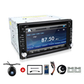 Universal 2Din 6 2 In Dash Car DVD Player Radio Auto GPS FM USB SD Bluetooth