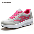 2016 Women Spring Summer Flame pattern Breathable Flat Platform Casual Shoes Womens Swing Walking Shoes Woman