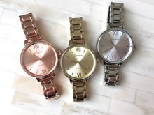 Casual Watch Geneva Unisex Quartz watch 3color men women Analog wristwatches Sports Watches Rose Gold watches 1pcs