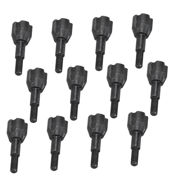 12pcs lot hunting archery arrow practice broadhead 100 grain metal arrow tip compatible with compound bow