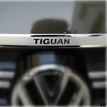 Stainless Steel Decoration Front car hood cover trim one pcs for 2013 2015 Volkswagen vw