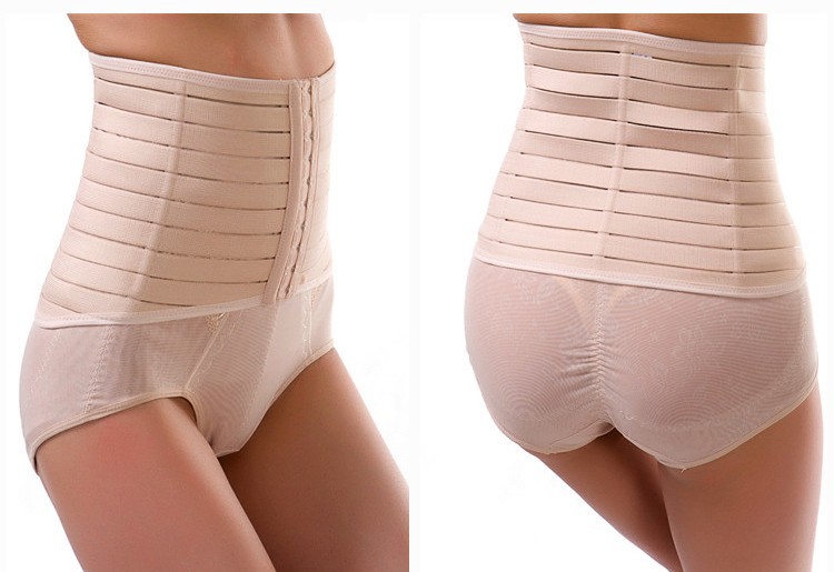Plus size Postpartum stomach wrap corset belt slimming belt for belly postpartum girdles abdomen belly wrap high waist cinchers 6