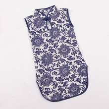 2016 Chinese Kids Child Girl Baby Cheongsam Retro Floral Dress Qipao 2-7Y Clothes