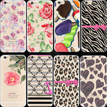 2016 Best Quality Pattern Love Heart Silicon Phone Shell Cover For Apple iPhone 6 iPhone 6S iPhone6 iPhone6S Case Cases YH UW WP