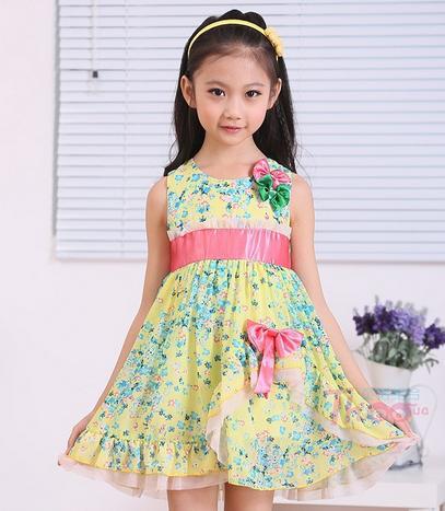 http://g03.a.alicdn.com/kf/HTB143UAIVXXXXcQXXXXq6xXFXXXo/New-Fashion-summer-Girls-dress-Yellow-Floral-Chiffon-Belt-Party-Pageant-Holiday-Sundress-Child-Clothing-Size.jpg