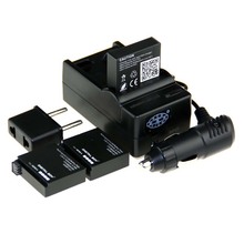 3.8 В 1650 мАч аккумулятор Go Pro AHDBT-401 AHDBT 401 + + автомобильное зарядное устройство + свеча GoPro герой 4