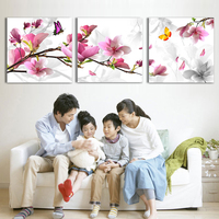 Wholesale 3pcs Flower Oil Painting Printed Painting Oil Painting...