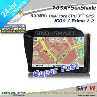      IGO9       7  GPS  SiRF Atlas  .  .  800  DDR3 256 