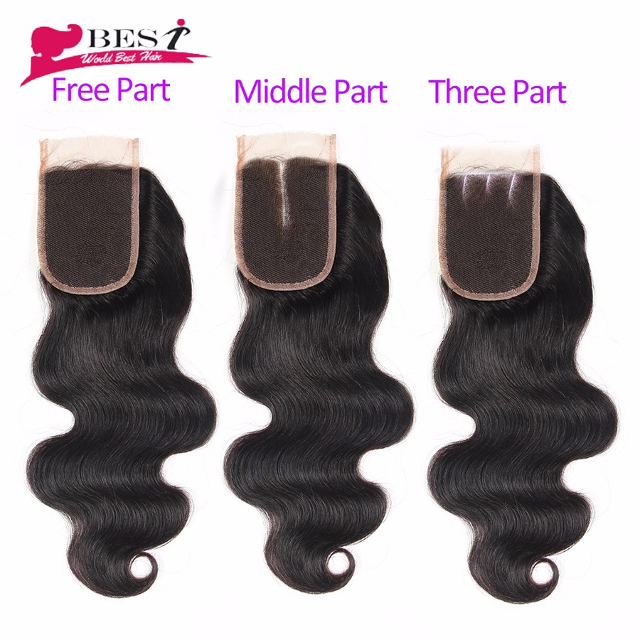 body wave with closure 10