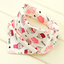 Baby Cotton Bibs & Burp Cloths Bib 100% Cotton Thickening Double Layer Dual Double Snap Button Bib Bandanas
