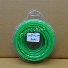 0.095 » 2.4 mm X 15 m ronda Nylon hierba condensador de ajuste de línea Color verde tarjeta de la ampolla embalaje