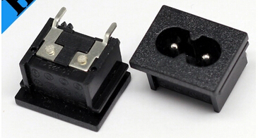 25 pcs lot 8 pin 2 core AC connector