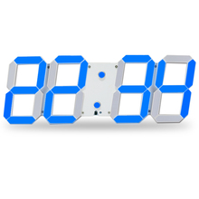 Remote Control Large LED Digital Wall Clock Modern Design Home Decor 3D Decoration Big Decorative Watch