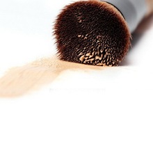 2015 Free Shipping Powder Brush Wooden Handle Multi Function Blush Brush Mask Brush Foundation Makeup Tool