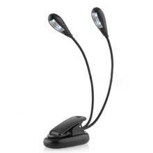 Amazing Adjustable Goosenecks Clip on LED Lamp for Music Stand and Book Reading Light