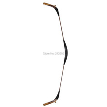 Longbowmaker Combination Set Traditional Mongolia Archery Gray Snakeskin Longbow Recurve Bow 6 Bamboo Arrows 20 60LBS