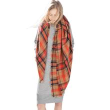 Luxury Brand Scarf Women 2015 Scarf Wrap Shawl Plaid Lady Cashmere Women Blanket Oversized font b