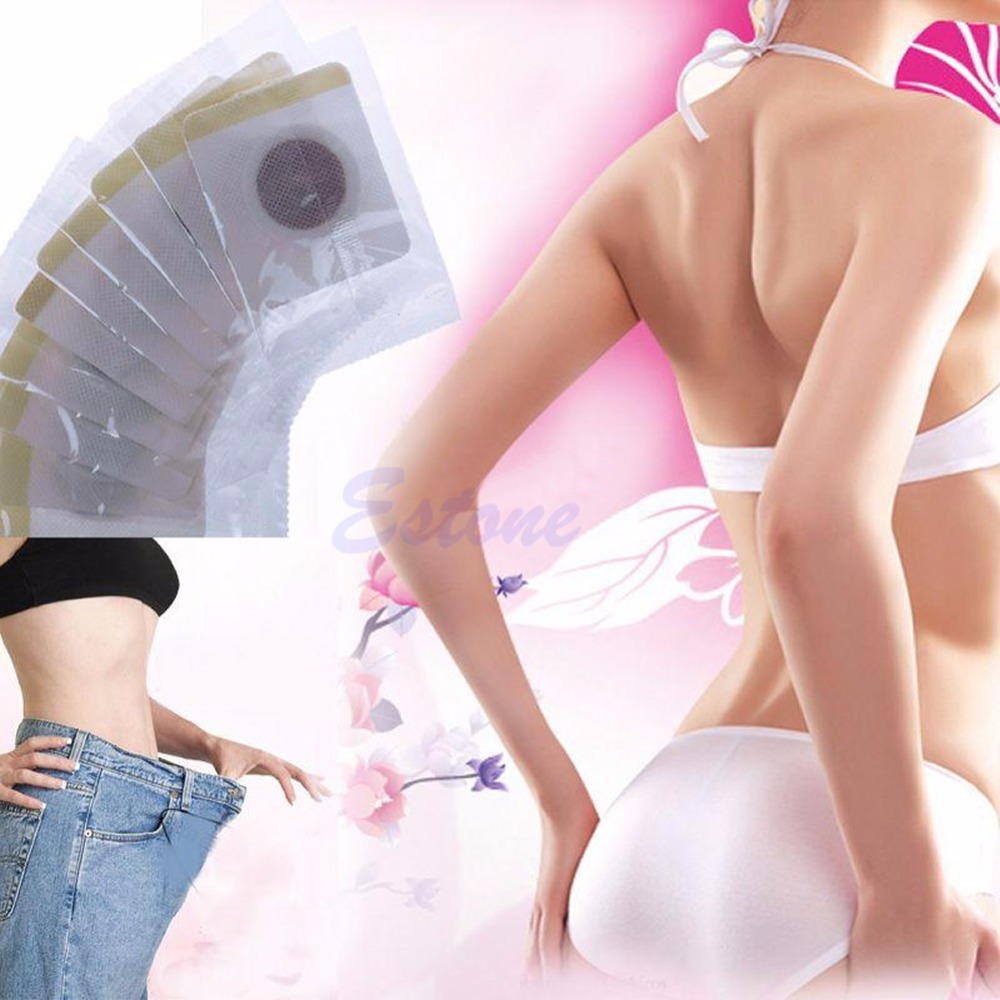 Free Shipping 30pcs Magnetic Slim Patch Diet Slimming Weight Loss Detox Adhesive Pads Burn axunge