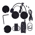 2pcs Set 500M Motorcycle Bluetooth Helmet Intercom Handsfree Call 2 Riders Wireless Interphone Headsets Earphone Music