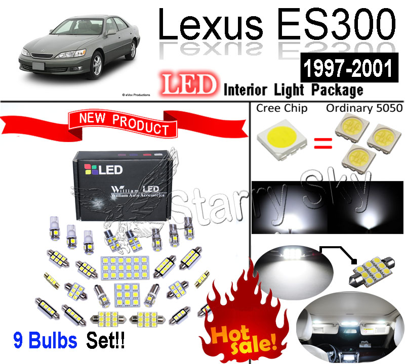 9      SMD     Lexus ES300 1997 ~ 2001
