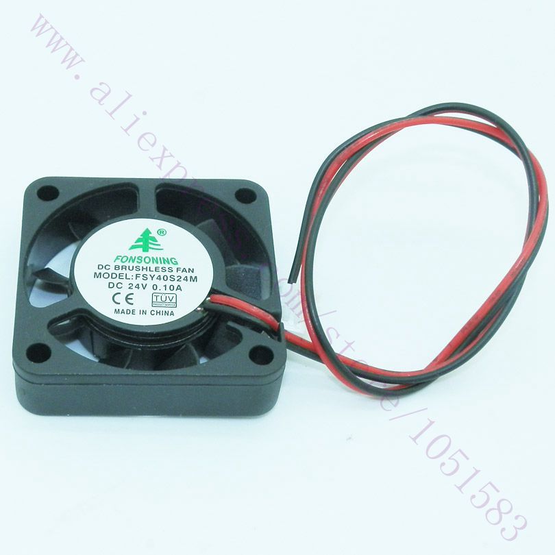 4 pcs Cooler Axial FanS 24V 0 10A 40x40x10mm Cooling Fans Ramps Reprap Pursa Mendel 3D