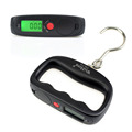 NEWACALOX 50kg x 10g Mini Portable Electronic Scale Weight Luggage Scale Digital Fishing Travel Stainless Steel
