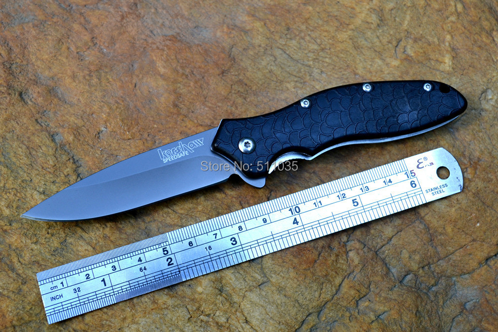 Kershaw 1830 speedsafe opening folding knife Mini EDC pocket knife with real 8Cr13MoV blade 