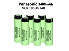 6pcs 2015 New Original NCR18650B 3.7V 3400mah 18650 rechargeable lithium battery free shopping