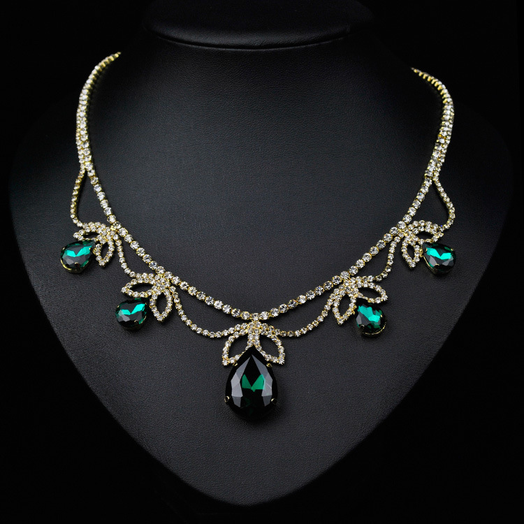 XL176 crystal 2014 new kpop fashion chain maxi colares collier bijoux bijuterias bijouterie necklaces & pendants for women