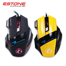 Professional Wired Gaming Mouse 7 Button 3200 DPI LED Optical USB Wired Computer Mouse Mice Cable High Quality for PC laptopgame