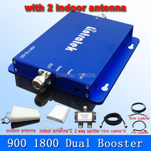 GSM Repeater 900 1800  Dual Band Signal Booster Boost Mobile Cell Phone Amplfier GSM Repeater 1800 repetidor