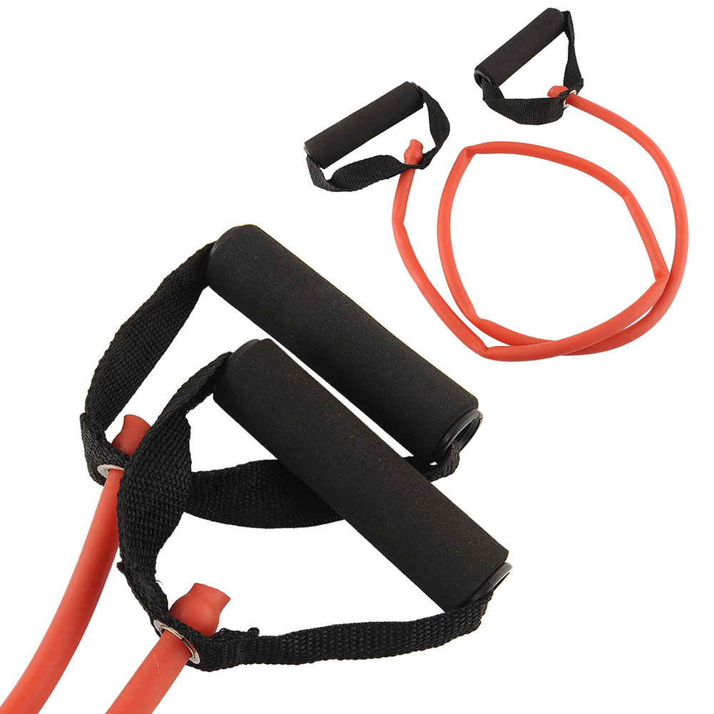 Heavy Resistance Band Stretch Fitness Muscle Exercise Latex Tube Fit Yoga GYM 4 Colors Multicolor New