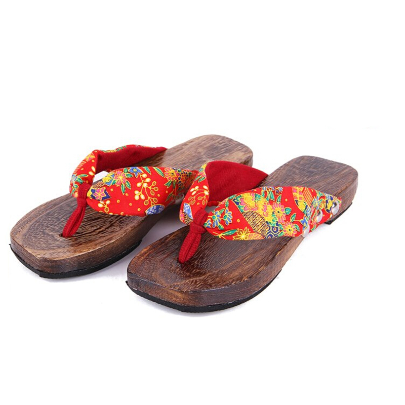 Compra sandalias de madera japonesa online al por mayor de China