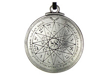 New Amulet pendant Pentacle of Mercury Talisman Key of Solomon Seal Pendant Hermetic Enochian Kabbalah Pagan Wiccan Jewelry