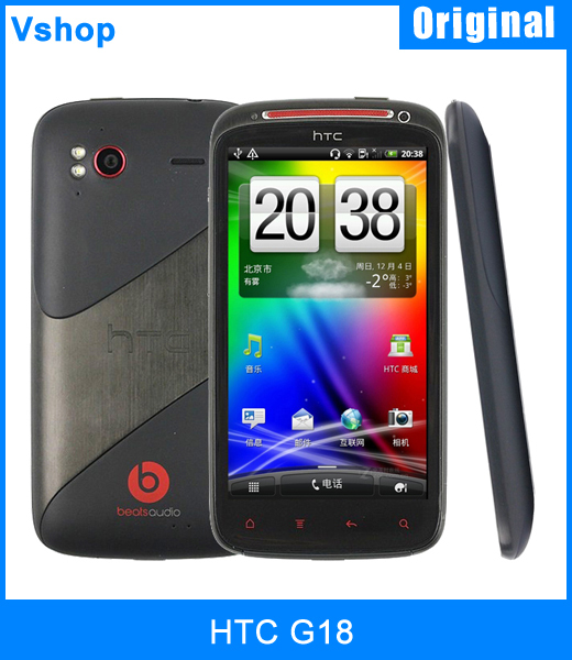 Refurbished Original HTC G18 Smartphone 4 3 inch Android 2 3 Snapdragon MSM8260 Dual Core 3G