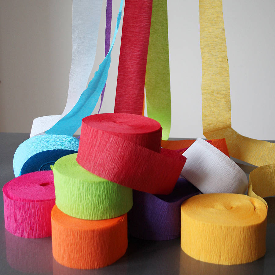 10pcs-100m-Crepe-font-b-Paper-b-font-fon