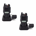 2pcs IP67 Waterproof Walkie Talkie Radio Retevis RT6 5 3 1W VHF UHF FM Radio ANTI