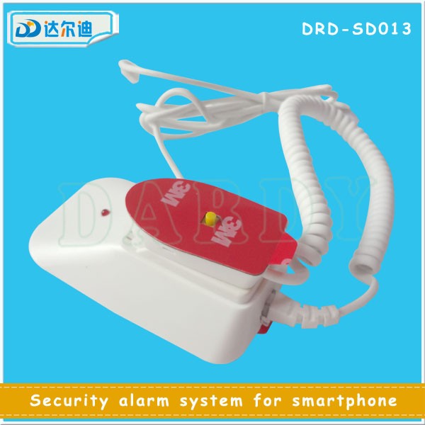 Security alarm system for smartphone
