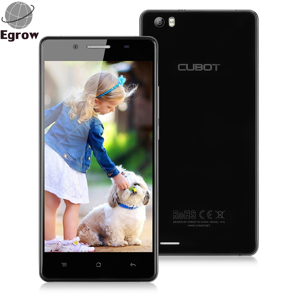 Original New CUBOT X16 MTK6735 1 3GHZ Quad Core Android 5 1 Unlocked 5 0inch Mobile